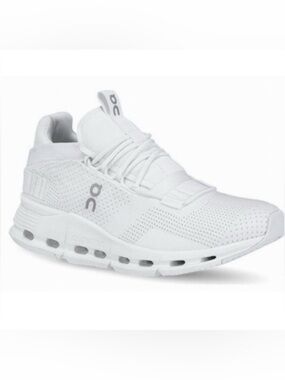 On Running Cloudnova White Athletic Shoes